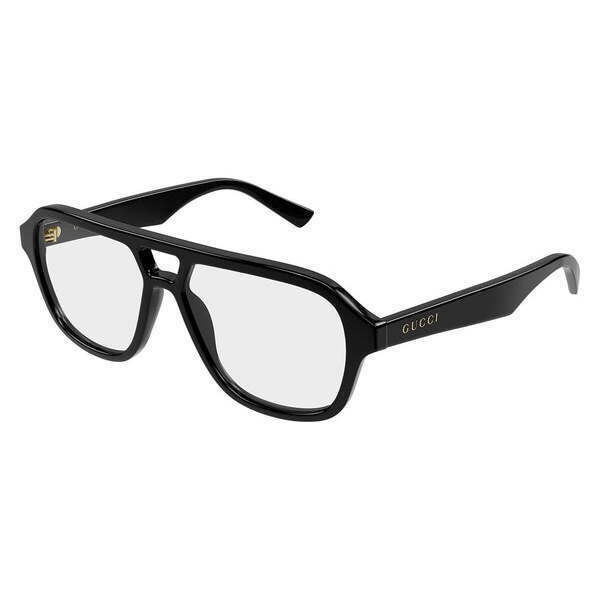 Gucci Gg2183o Eyeglasses Black Acetate Aviator
